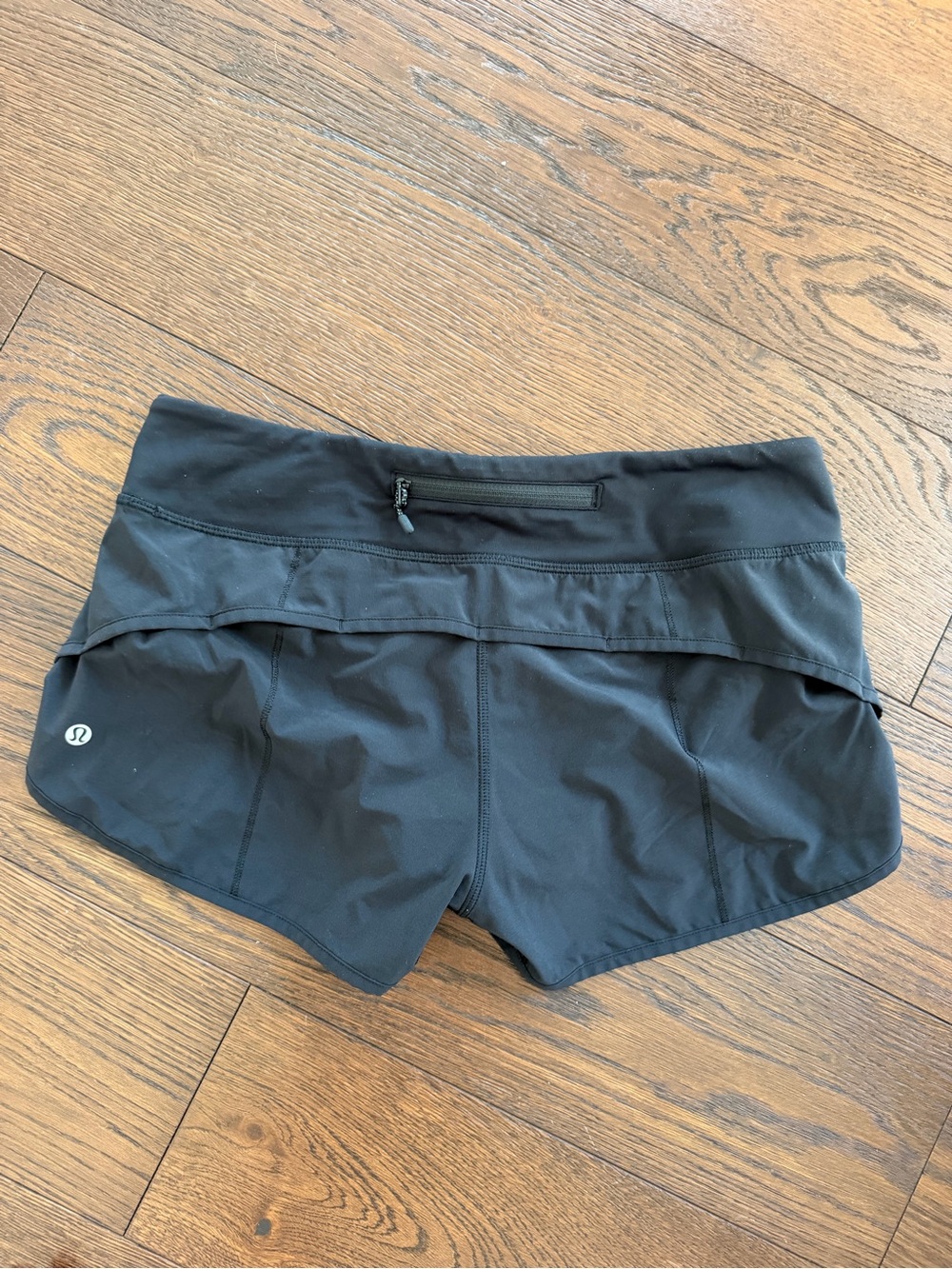 Women’s black Lululemon shorts size 6